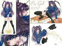 Обойка "Pee Girl" Обойка "Pee Girl"