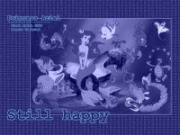  Обойка "Princess Ariel :: Still Happy [Blue ver]" 