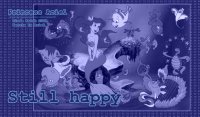  Обойка "Princess Ariel :: Still Happy [Blue ver] [Wide]" 