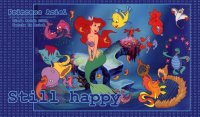  Обойка "Princess Ariel :: Still Happy [Wide]" 