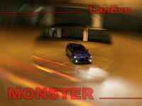  Обойка "Mistubishi Lancer Evolution :: Monster" 